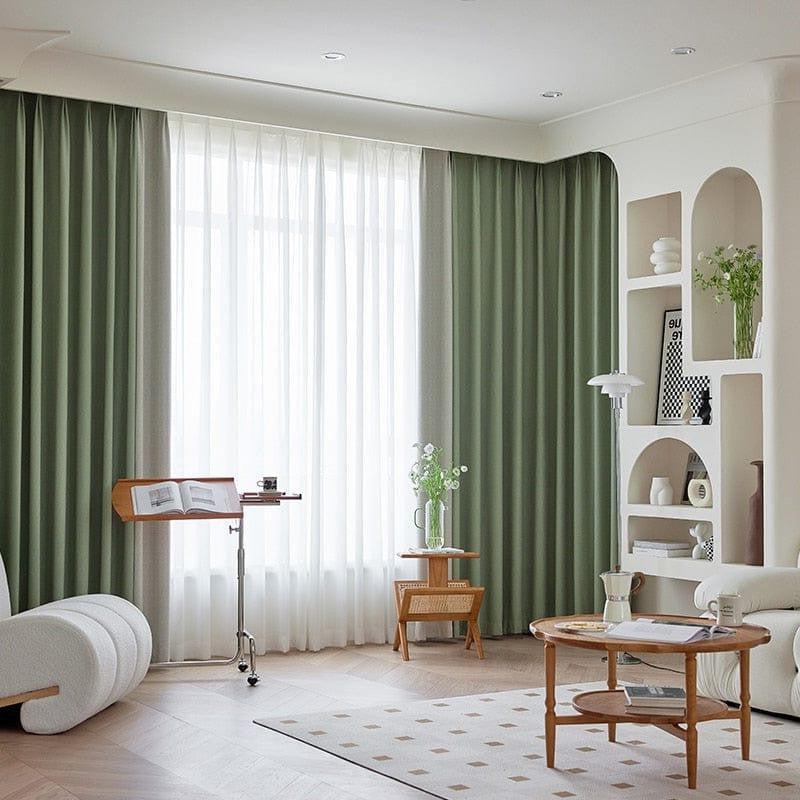 Rideau Occultant Vert Clair | Ombre Interieur