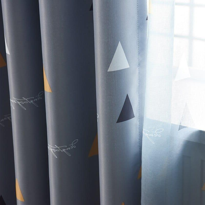 Rideau Motifs Géométriques | Ombre Interieur
