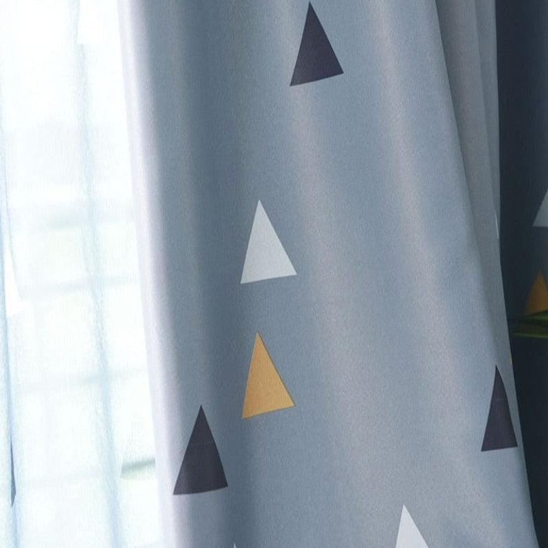 Rideau Motifs Géométriques | Ombre Interieur