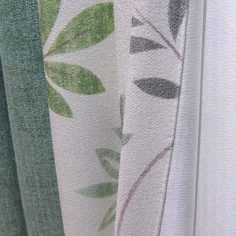 Rideau Vert Et Blanc | Ombre Interieur