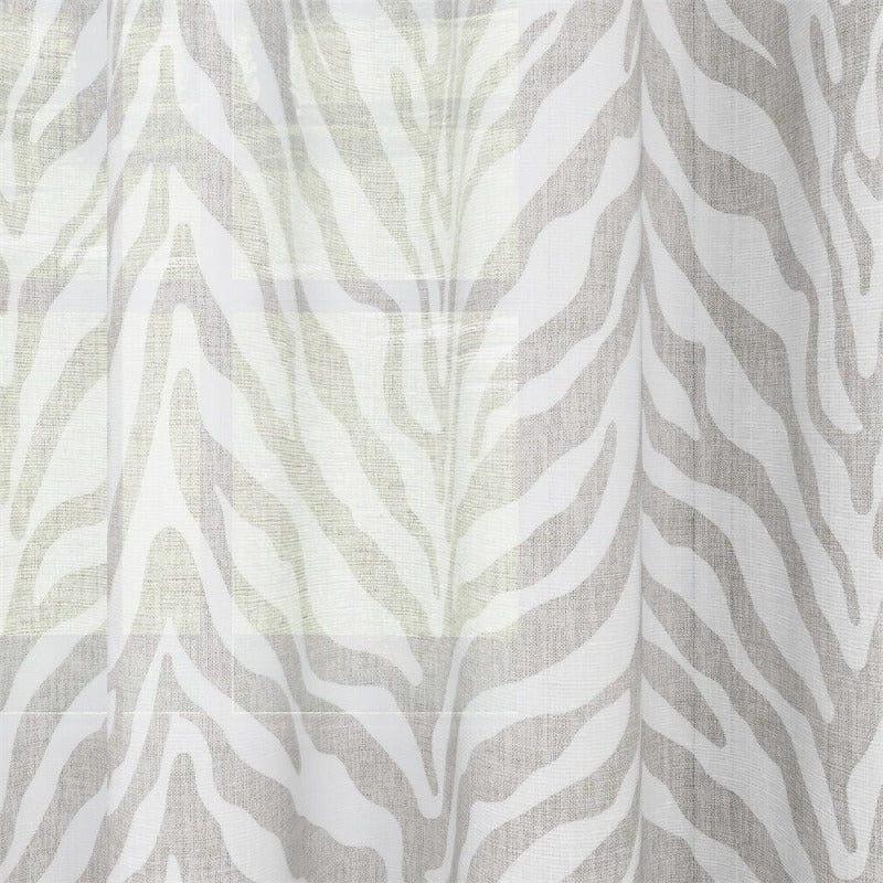 Rideau Voilage Imitation Lin | Ombre Interieur