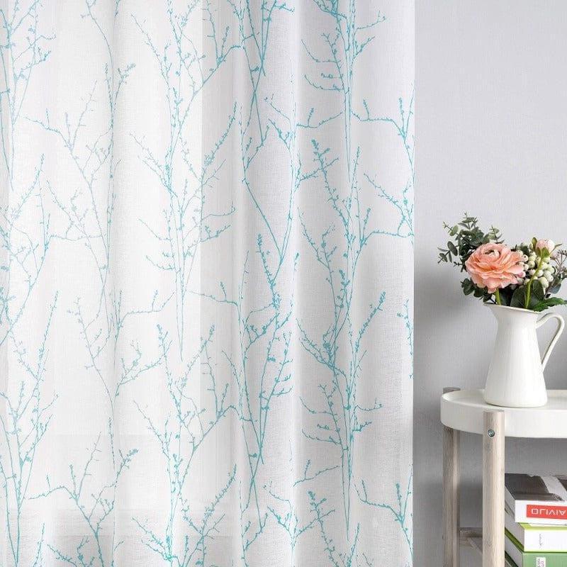 Rideau Voilage Motif | Ombre Interieur