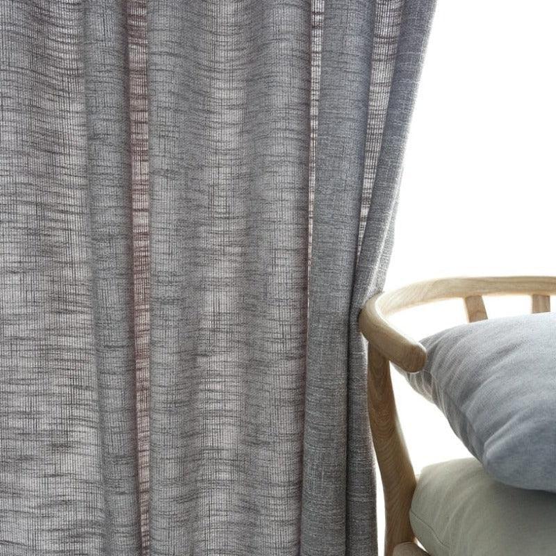 Rideaux En Imitation Lin | Ombre Interieur