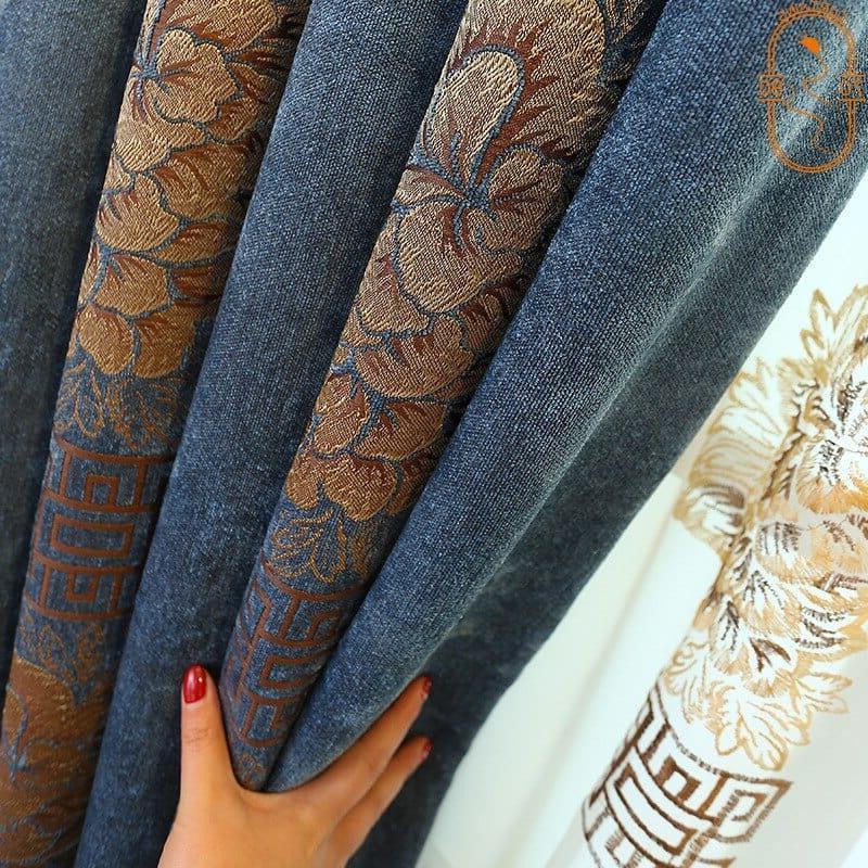 Rideaux Jacquard | Ombre Interieur