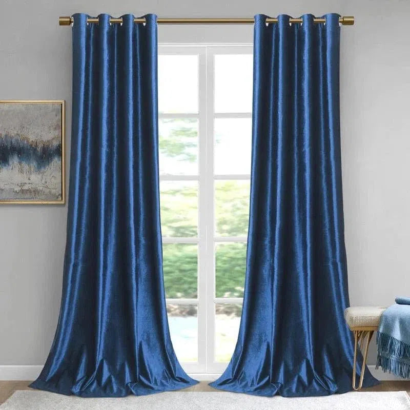 Rideaux Velours Bleu | Ombre Interieur