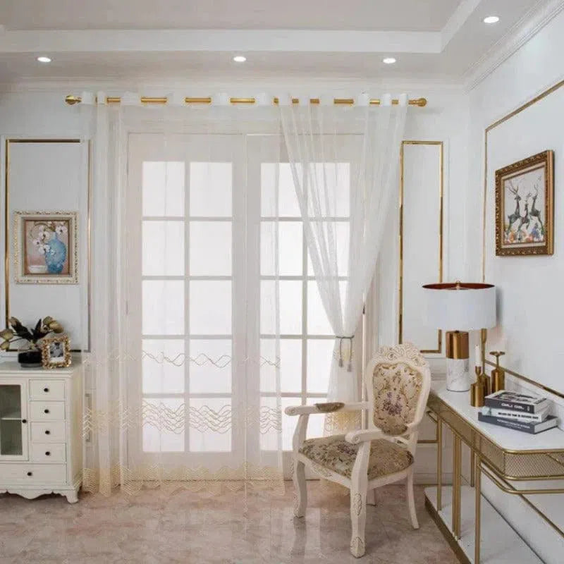 Rideaux Voilage Blanc | Ombre Interieur