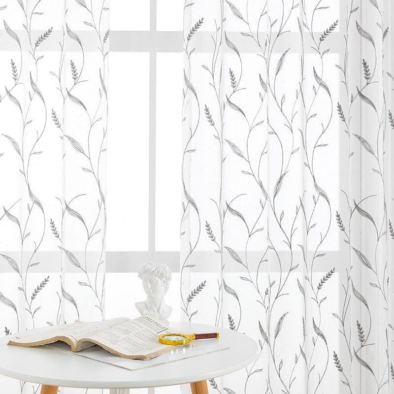 Voilage Avec Broderie | Ombre Interieur