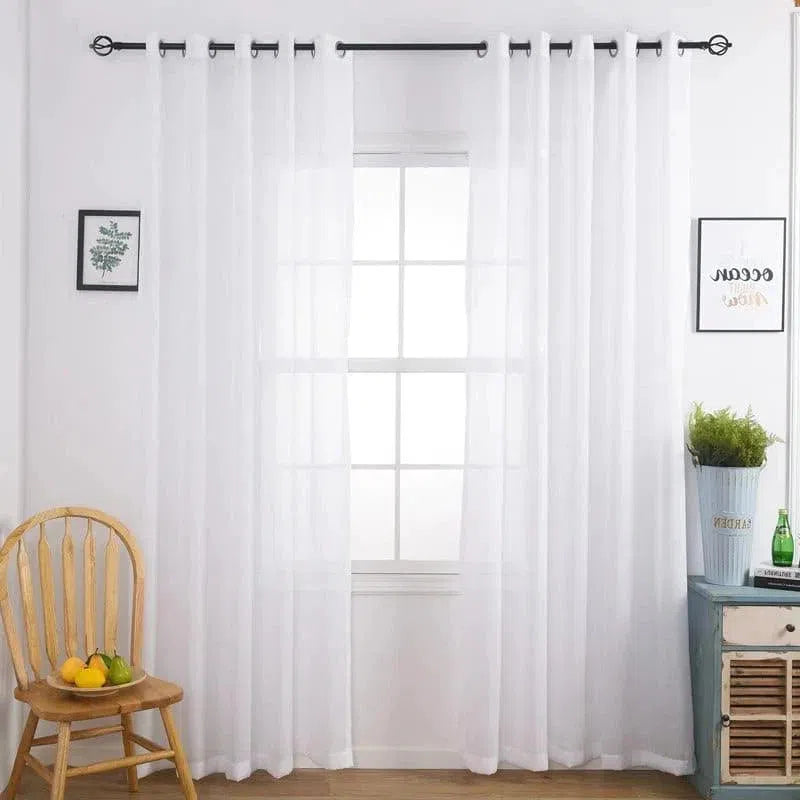 Voilage Blanc Design | Ombre Interieur