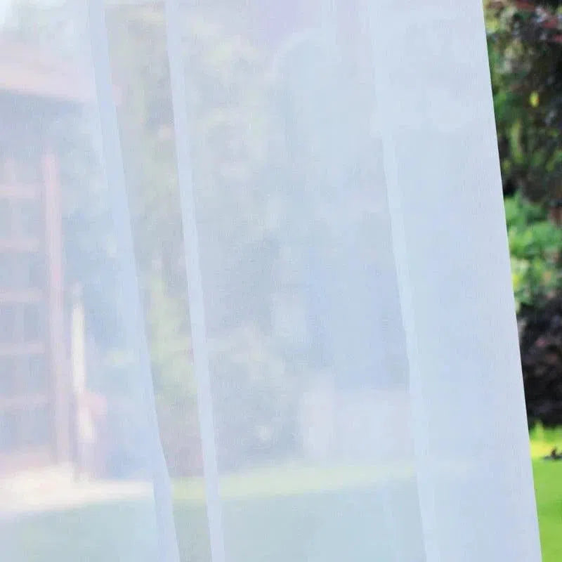 Voilage Blanc Exterieur | Ombre Interieur