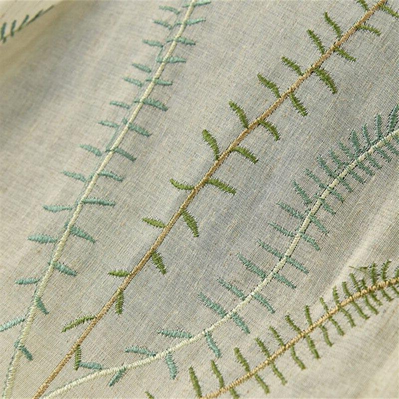 Voilage Feuilles | Ombre Interieur