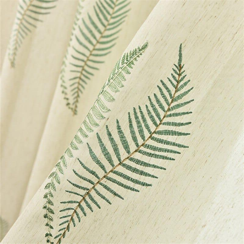 Voilage Feuilles | Ombre Interieur