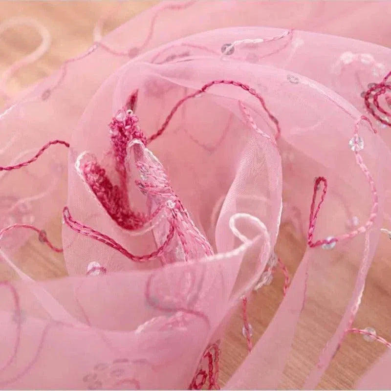 Voilage Rose | Ombre Interieur
