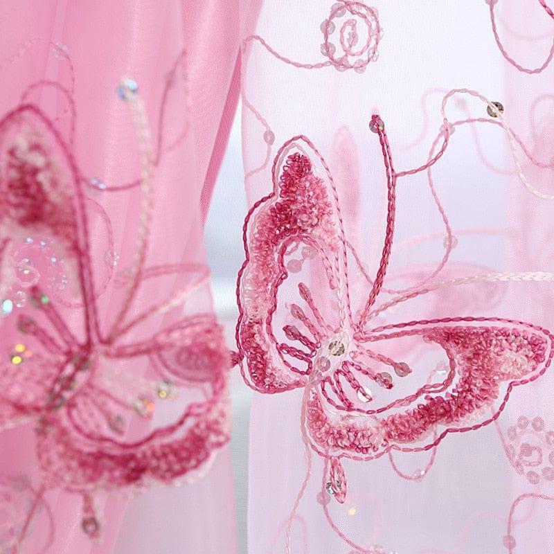 Voilage Rose | Ombre Interieur