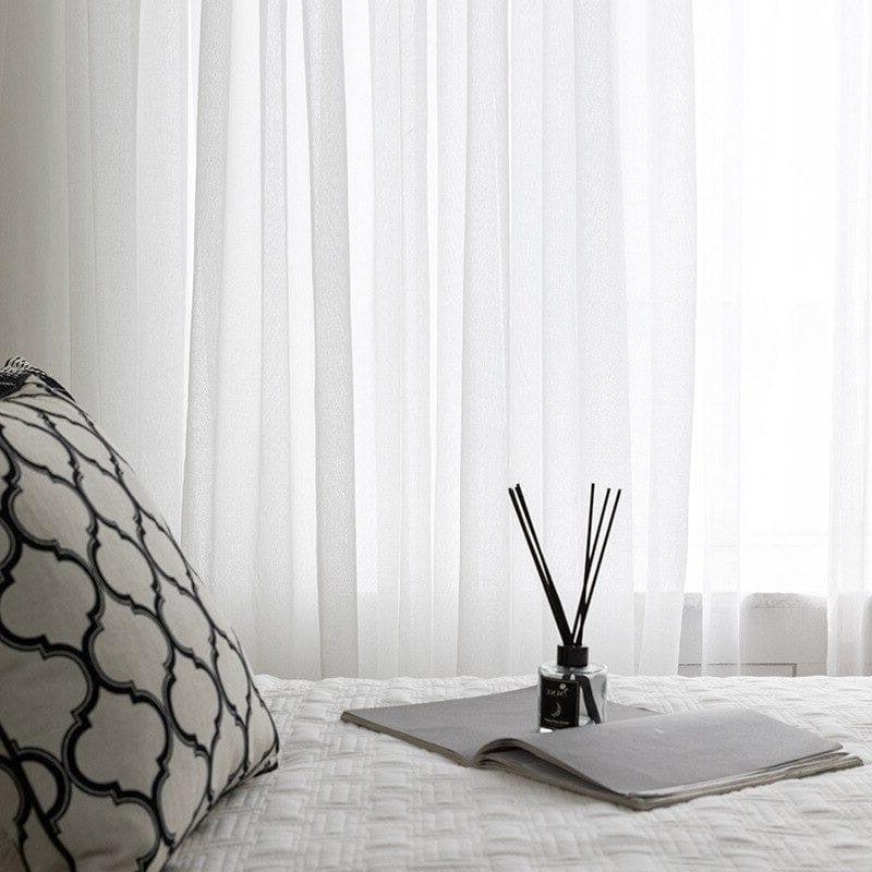 Voilage Uni Blanc | Ombre Interieur