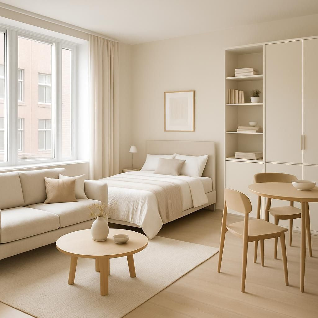 Meubles multifonctions pour optimiser l'espace d'un studio