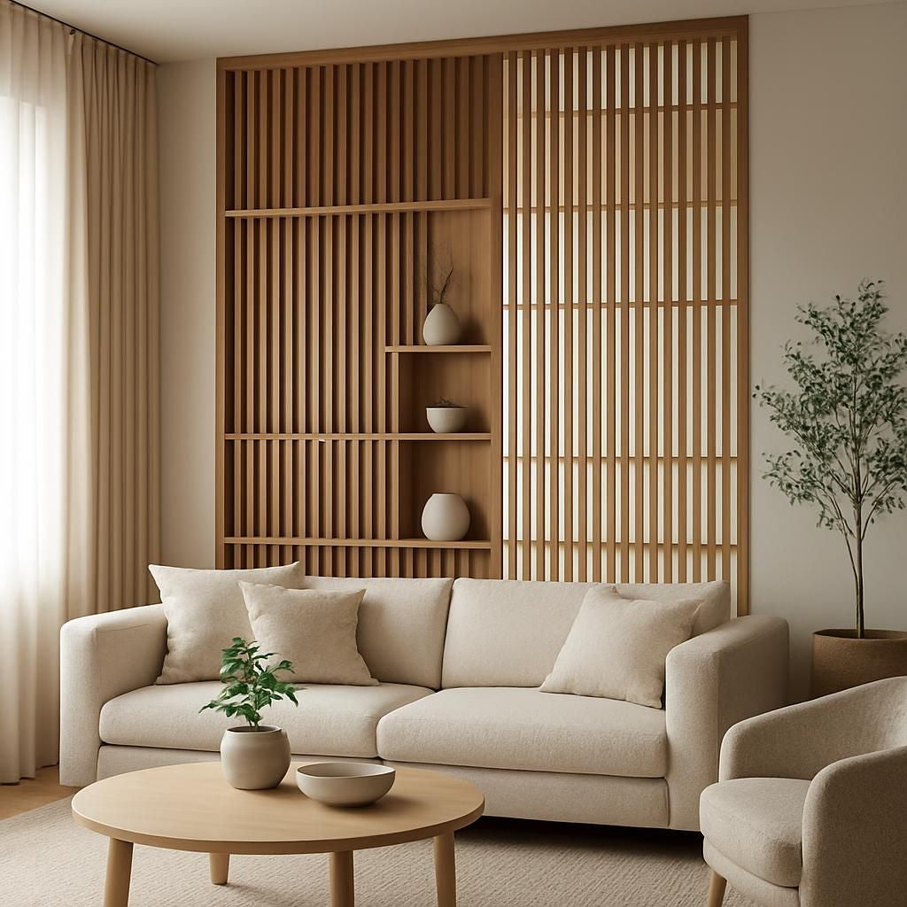 Cachez une fenêtre extérieure avec des rideaux décoratifs pour un intérieur élégant