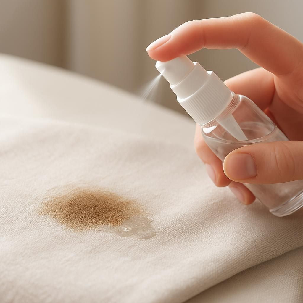 Détacher efficacement un tissu taché avec des astuces simples et rapides.