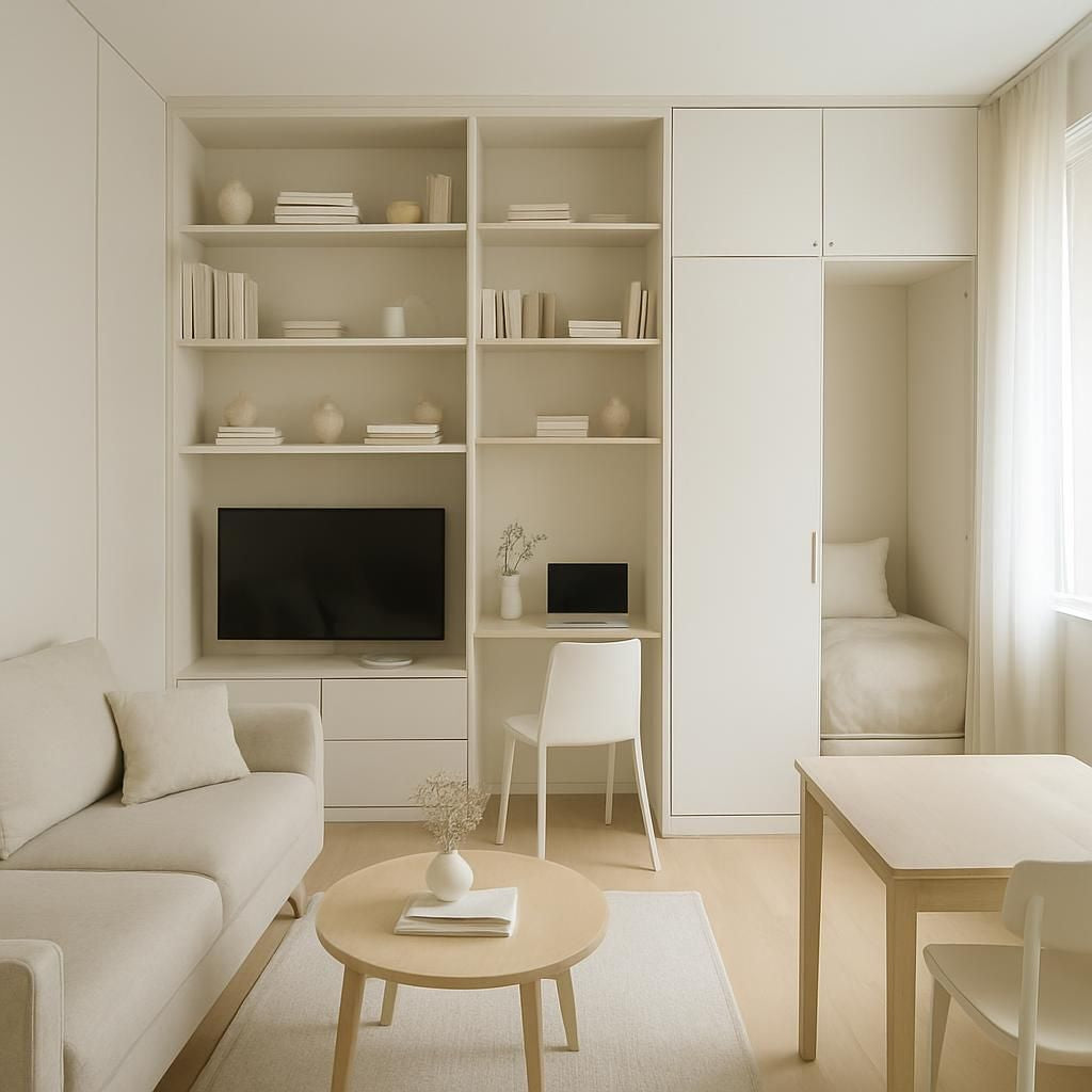 Organisation optimale d'un petit appartement pour gagner de l'espace