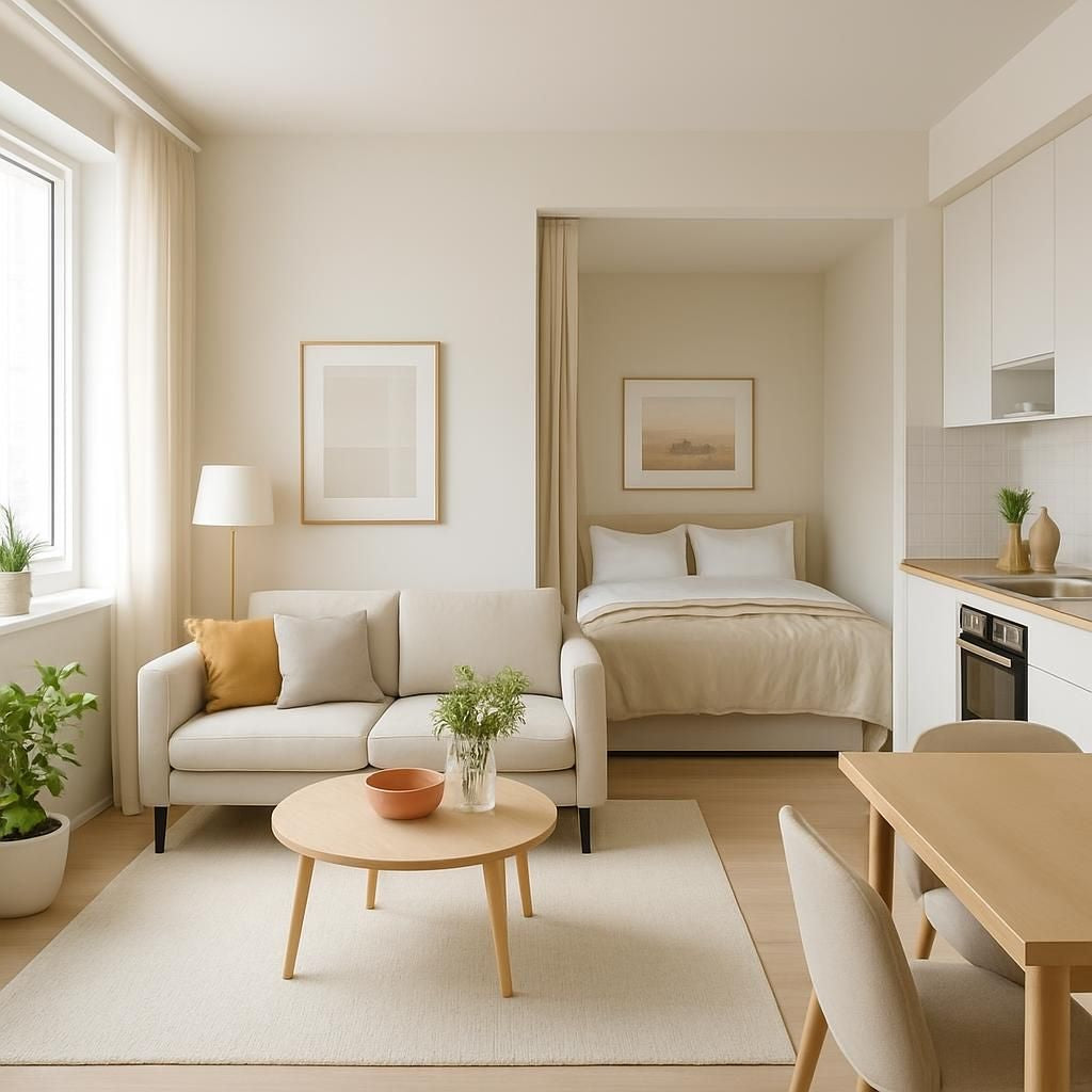 Agencement optimal d'un studio pour optimiser l'espace et le confort