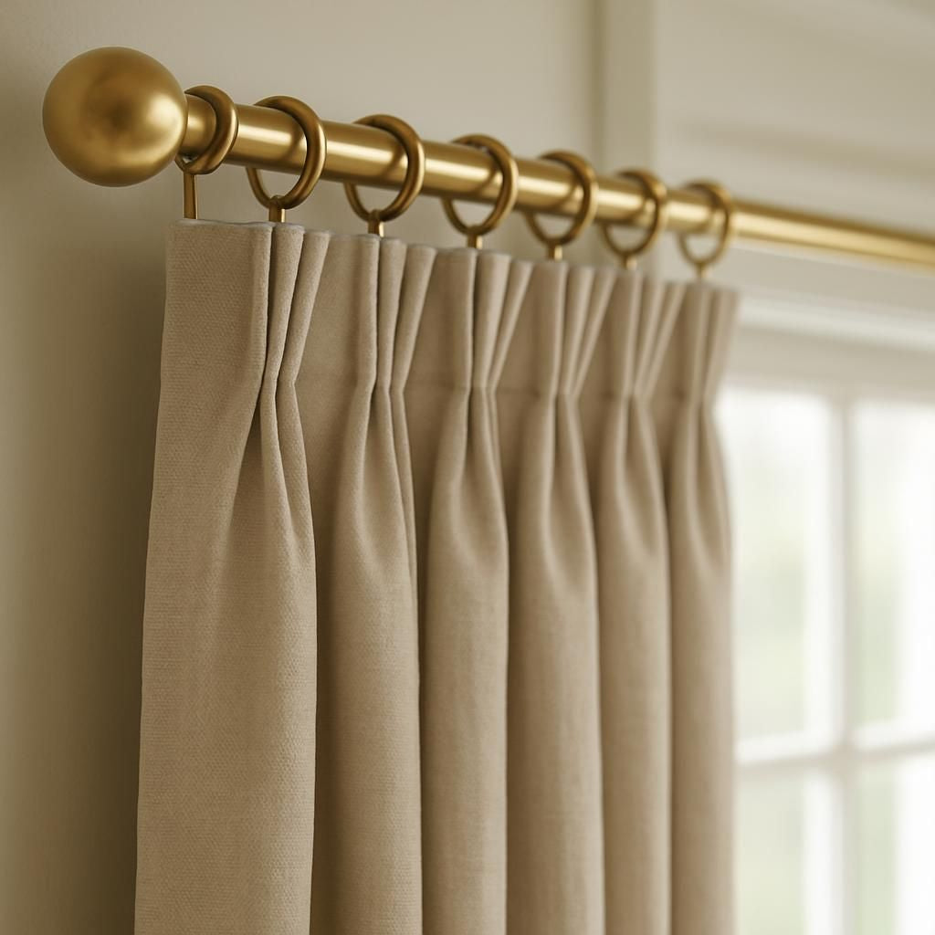 Accrocher des rideaux à galon fronceur pour une décoration intérieure élégante et pratique.