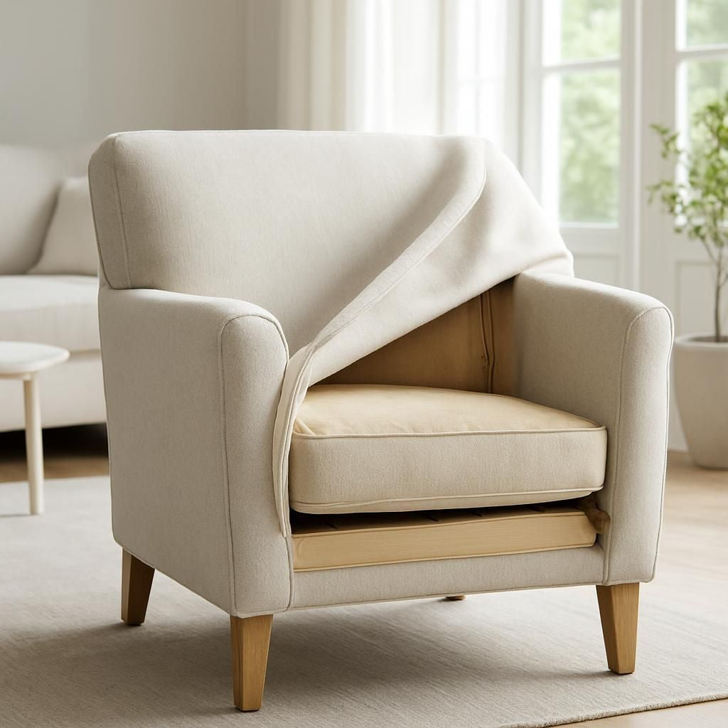 Détacher un tissu de chaise avec des astuces de nettoyage efficaces.
