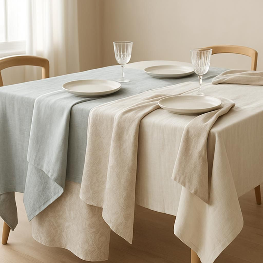 Nappe de table design pour une décoration d'intérieur élégante et pratique.