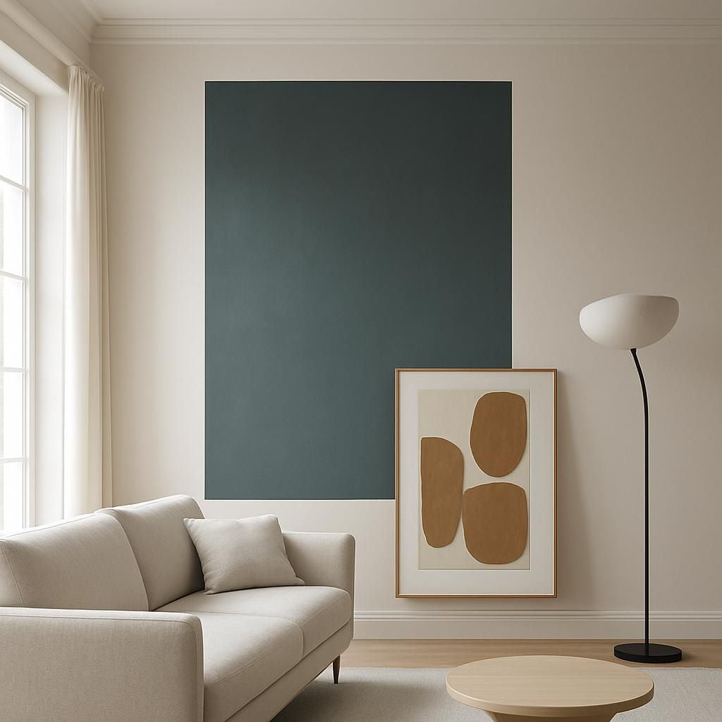 Délimiter une pièce avec de la peinture pour créer des espaces distincts et harmonieux.