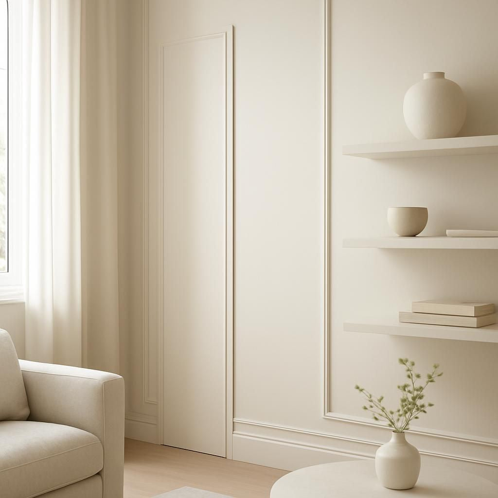 Cacher une goulotte électrique sur un mur avec astuces déco
