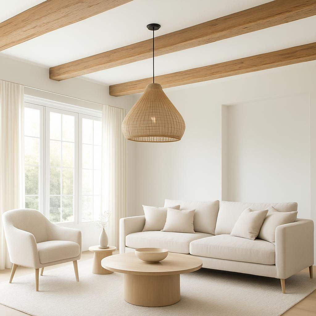 Cachez les imperfections du plafond avec des astuces de decoration d'interieur