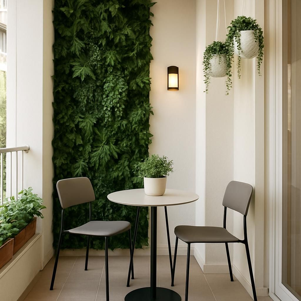 Decoration d'un balcon etroit : idees et astuces pour optimiser l'espace
