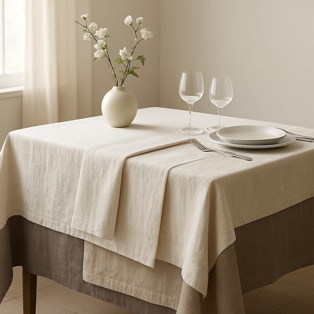 Nappe de table design pour une decoration d'interieur elegante