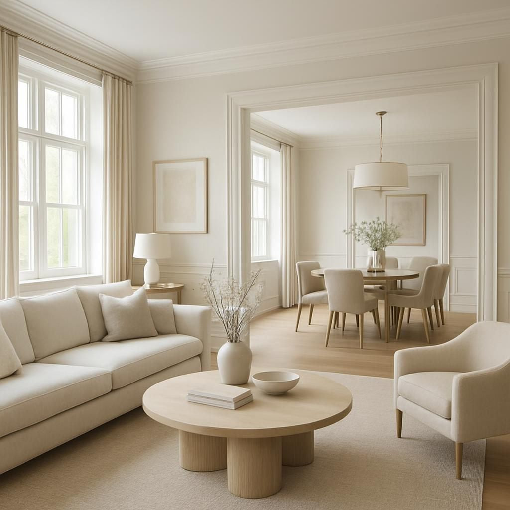 Aménagement d'une pièce traversante avec astuces décoration et optimisation de l'espace.