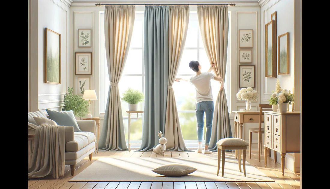 Comment attacher ses rideaux trop long | Ombre Interieur
