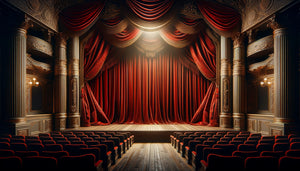 Pourquoi les rideaux de theatre sont rouges ?