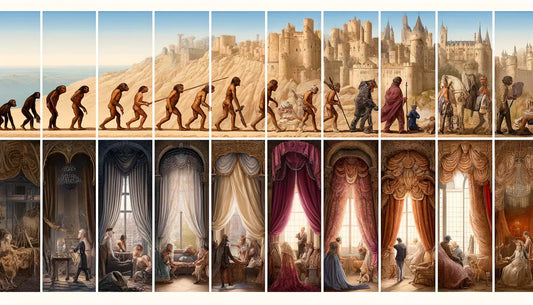 Des Grottes aux Palais : L'Évolution Fascinante des Rideaux à Travers les Siècles | Ombre Interieur