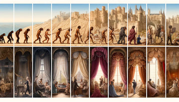 Des Grottes aux Palais : L'Évolution Fascinante des Rideaux à Travers les Siècles | Ombre Interieur