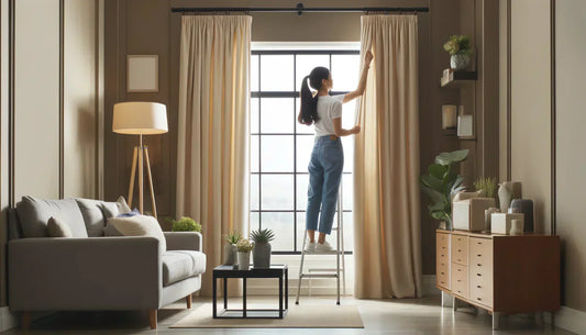 Comment attacher des rideaux avec des pinces ? | Ombre Interieur