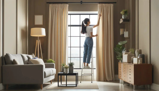 Comment attacher des rideaux avec des pinces ? | Ombre Interieur
