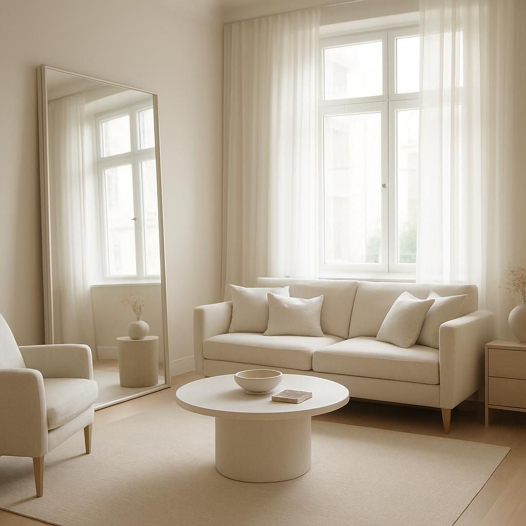 Décoration d'intérieur pour agrandir une pièce visuellement