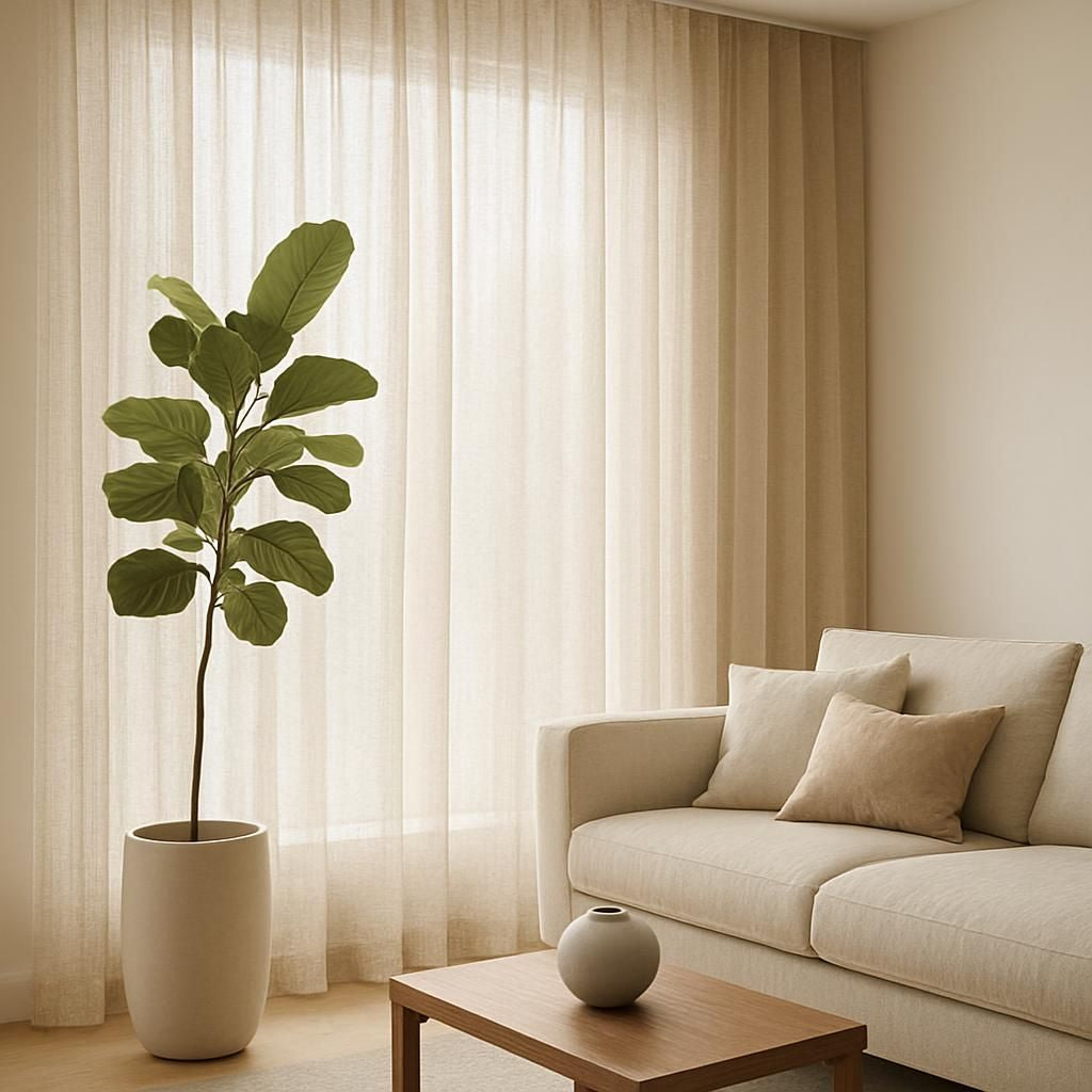 Cachez une fenêtre avec style : astuces déco pour préserver l'intimité