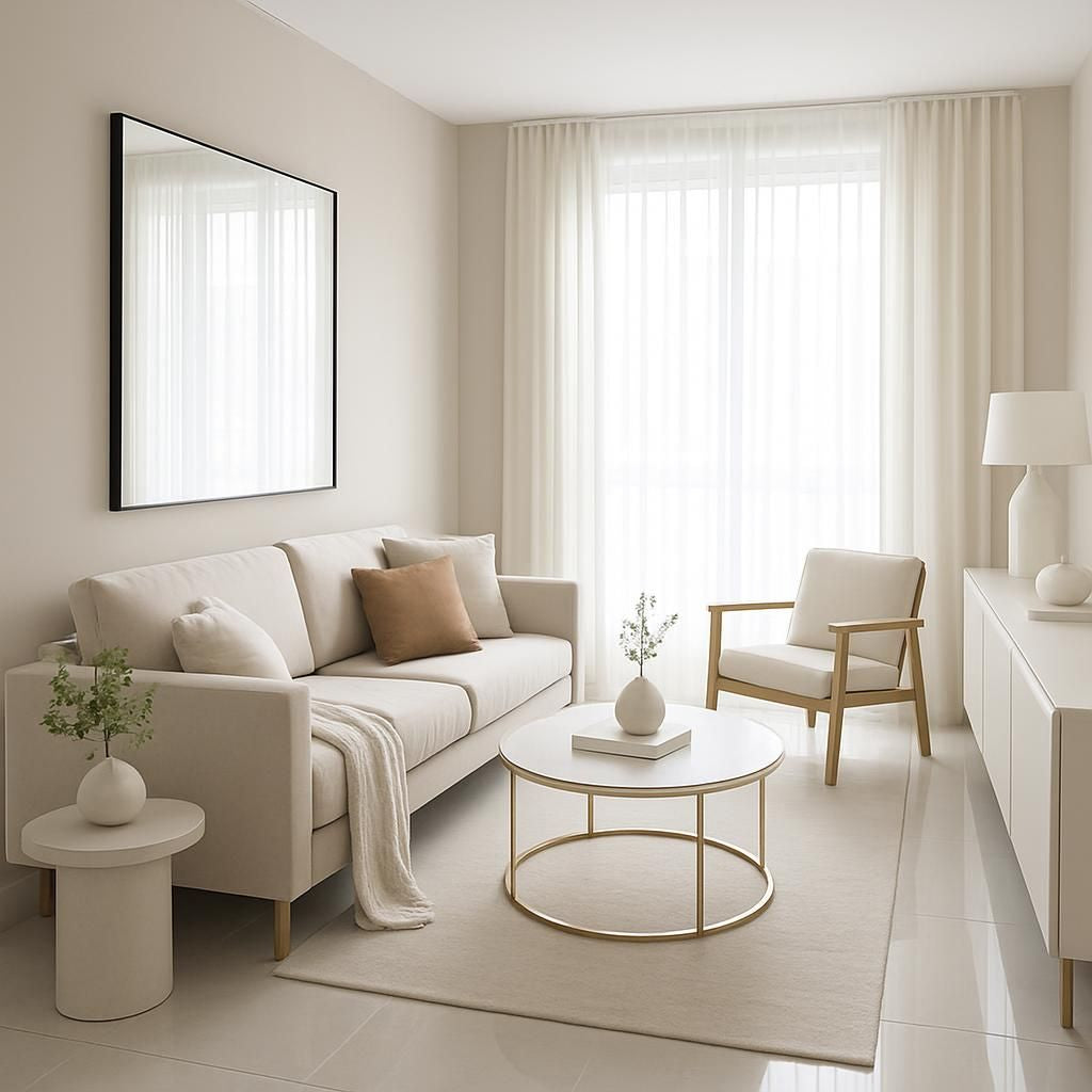 Décoration pour agrandir visuellement une petite pièce avec astuces d'aménagement