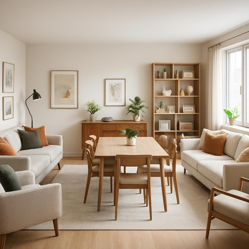 Aménagement d'un appartement en colocation : astuces pour optimiser l'espace et créer des zones communes conviviales.