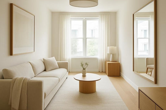 Aménagement d'une pièce longue et étroite pour optimiser l'espace et la luminosité