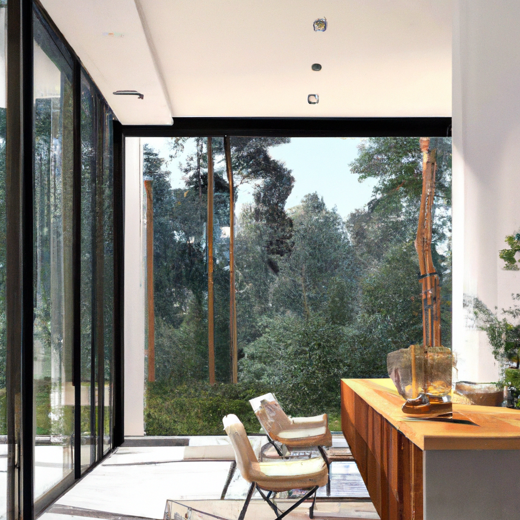 Image de décoration d'intérieur moderne et élégante