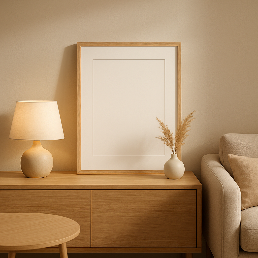 Cadre photo design pour afficher vos souvenirs avec élégance sur un mur