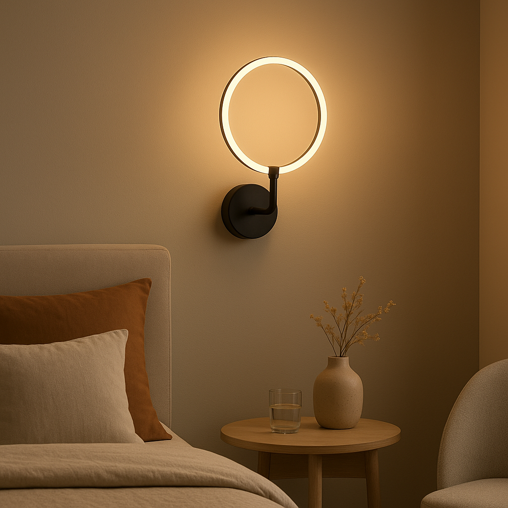 Applique murale LED design moderne pour un éclairage intérieur d'ambiance élégant