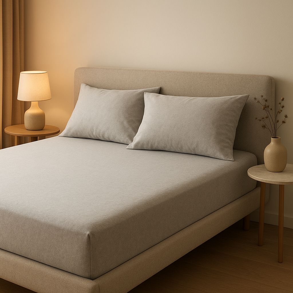Flanelle drap-housse en coton doux pour une literie confortable et chaleureuse