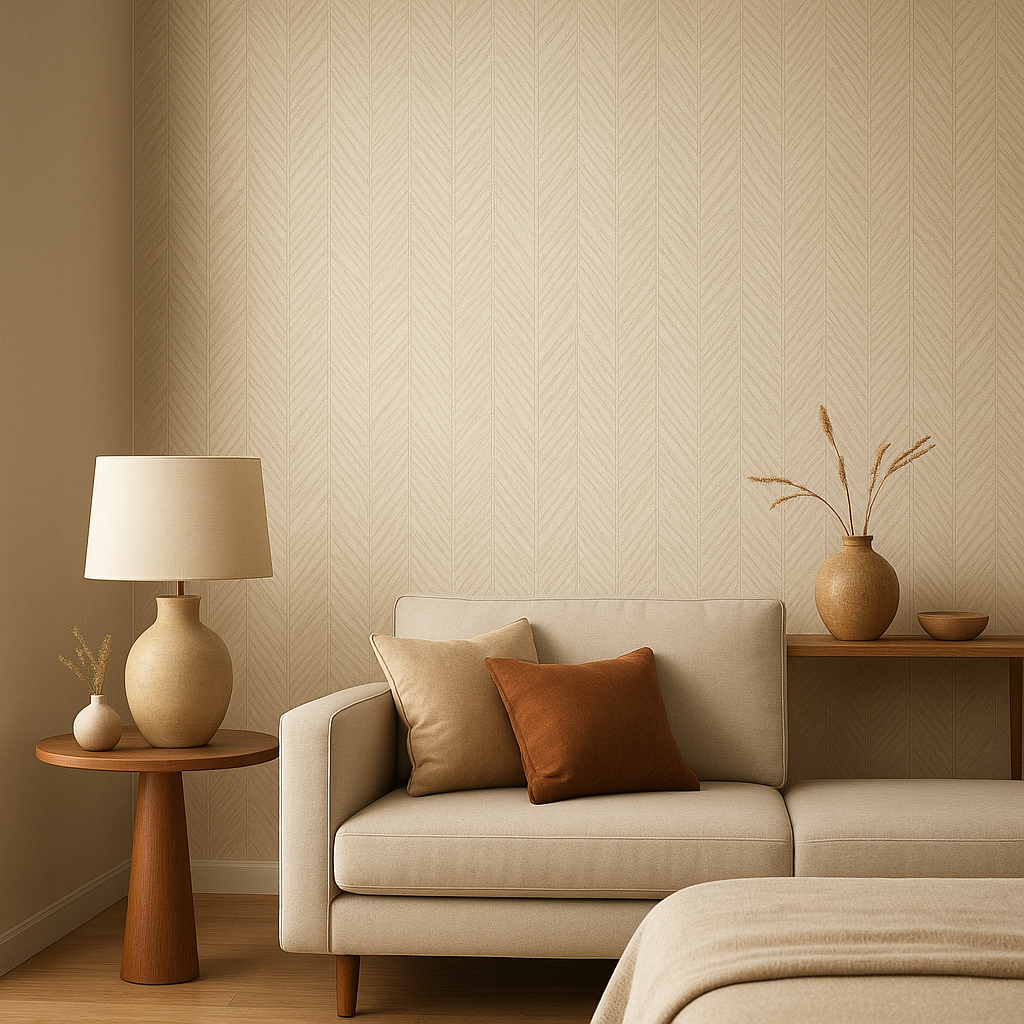 Papier peint adhésif design pour embellir vos murs facilement et sans travaux.