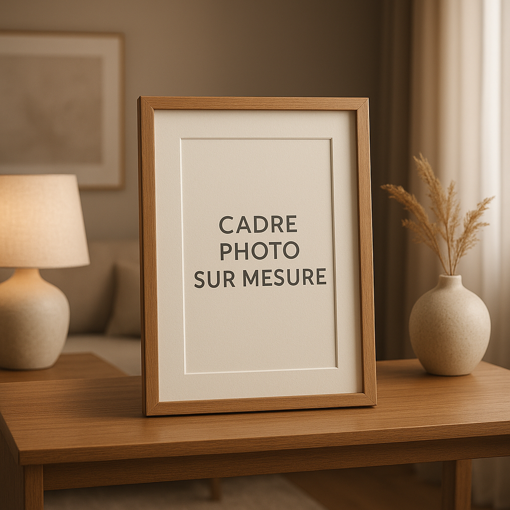 Cadre photo sur mesure personnalisable pour sublimer vos plus beaux souvenirs