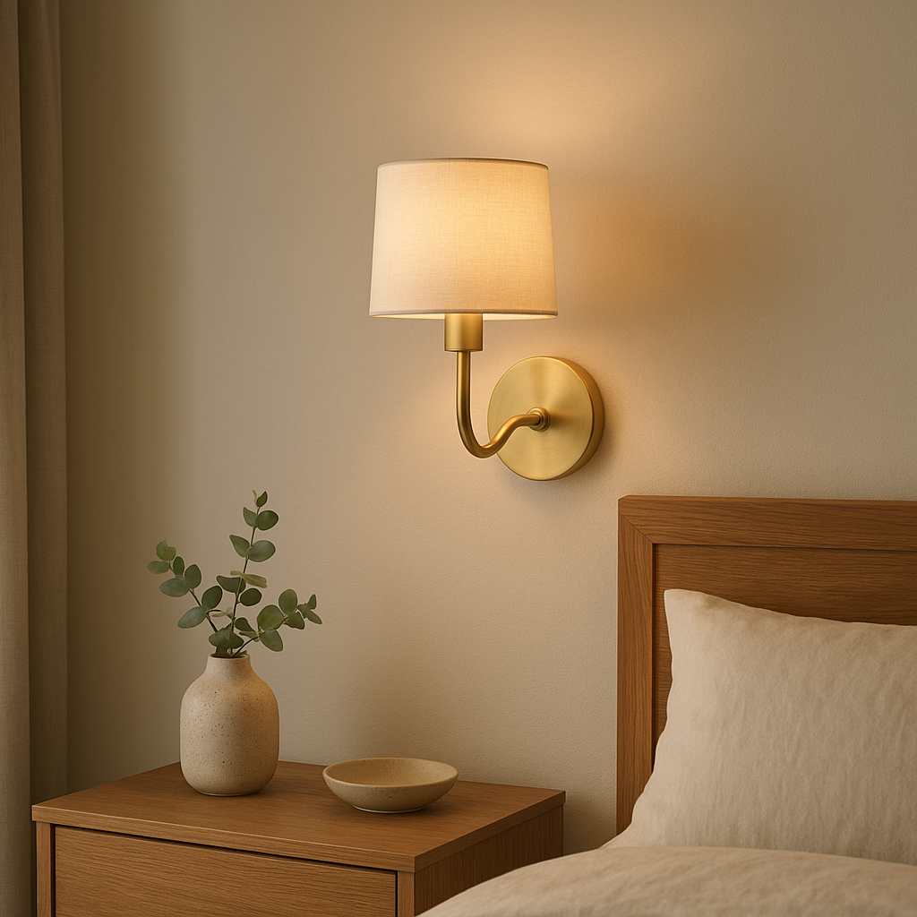 Applique murale pour tête de lit, éclairage d'ambiance design et fonctionnel pour chambre